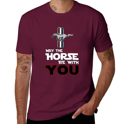 May the Horse Be with You Cotton Shirt