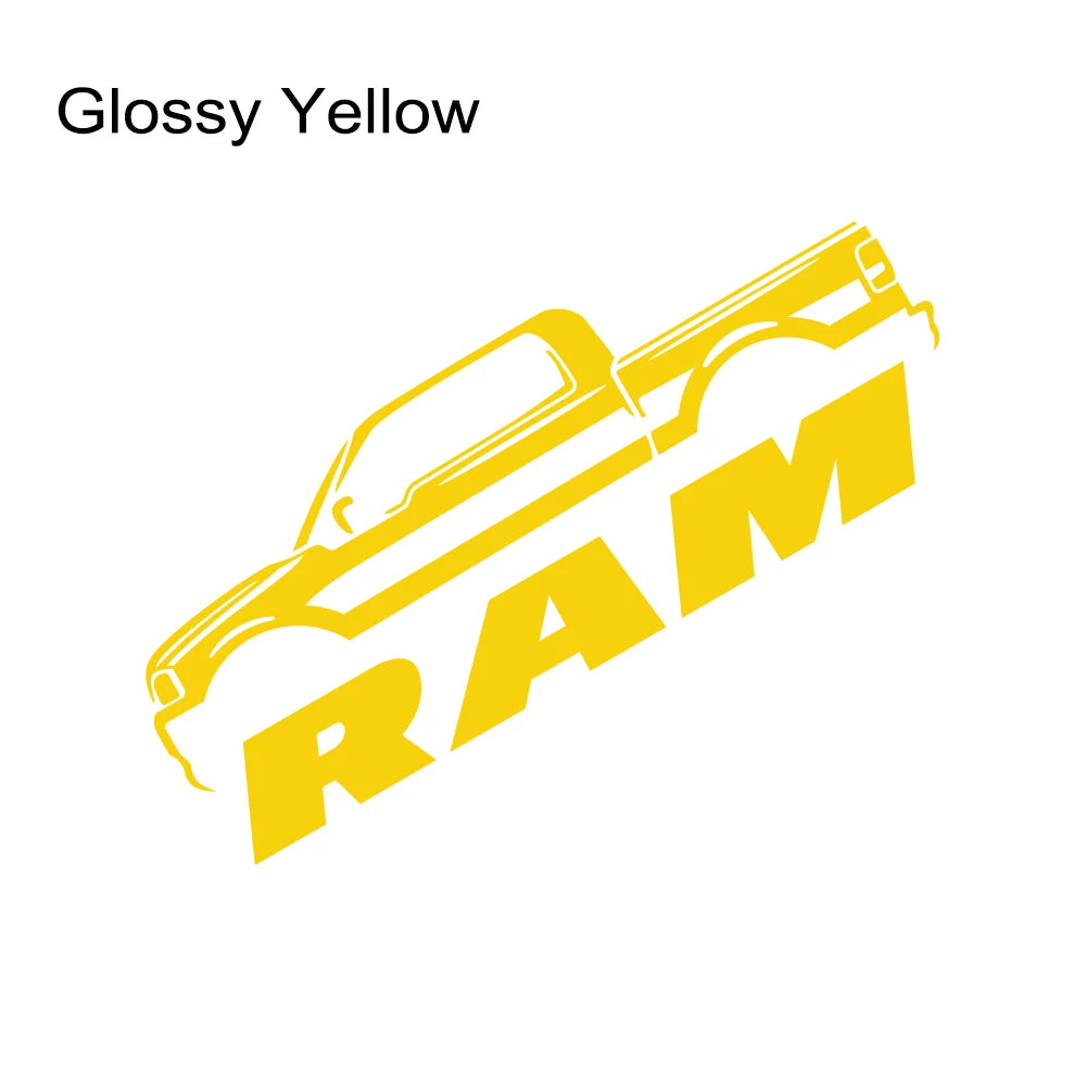 Car Window Side Sticker RAM
