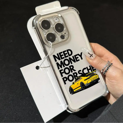 Need Money for Car Theme iPhone Case