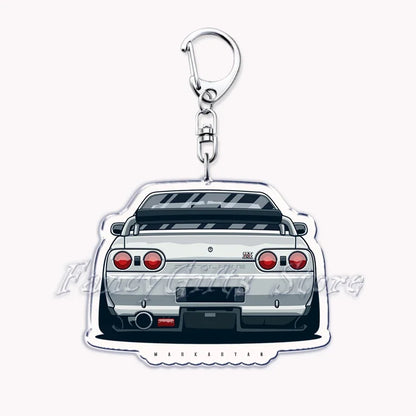 Portachiavi in acrilico per auto iconica JDM