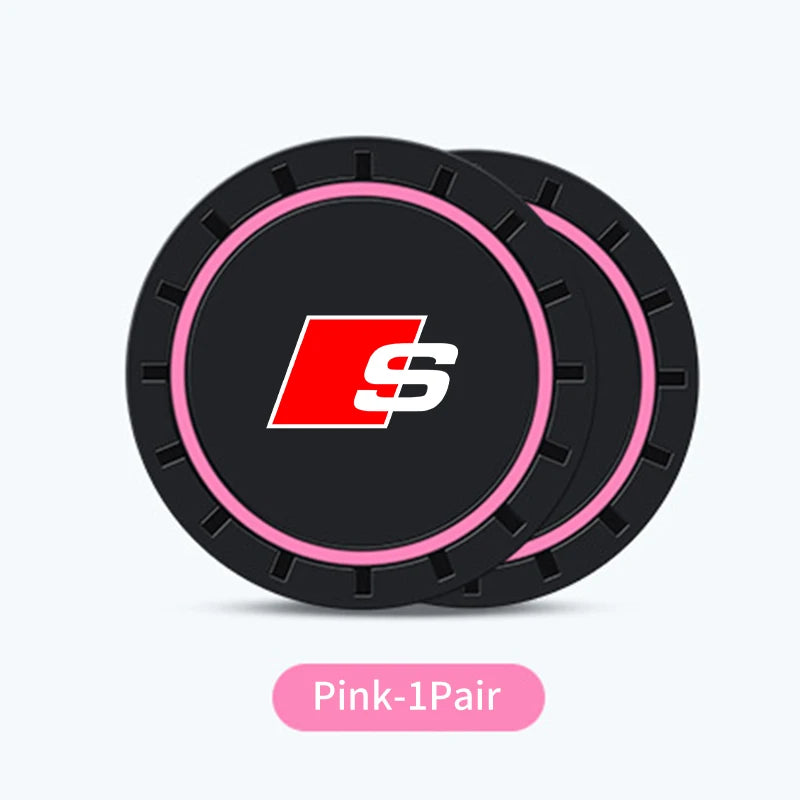 Anti-Slip Silicone Cup Holder Coasters