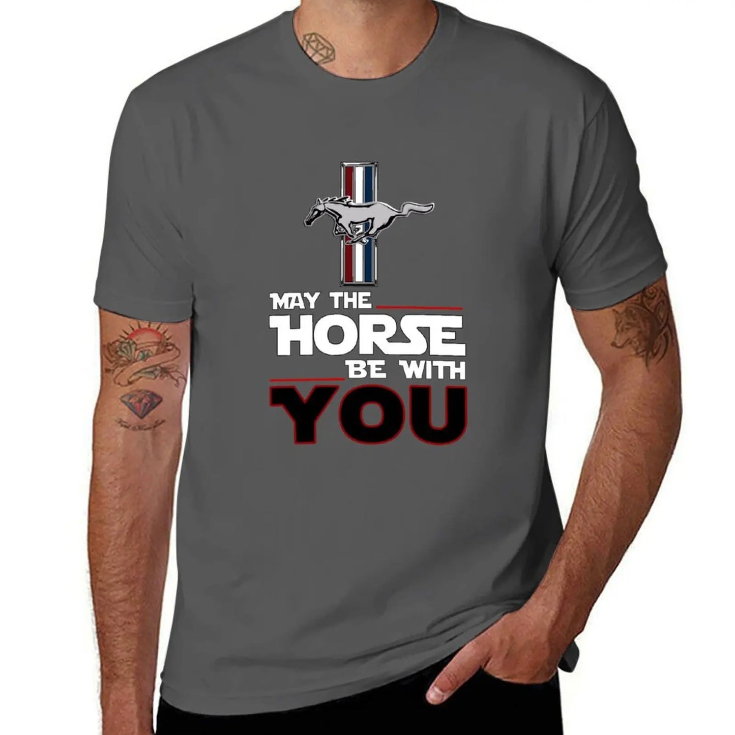 May the Horse Be with You Cotton Shirt