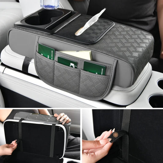 Multifunctional PU Leather Armrest Cushion