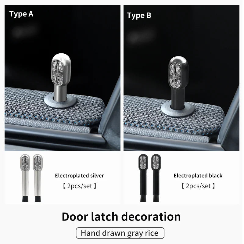 UK Flag Thematic Car Door Pin