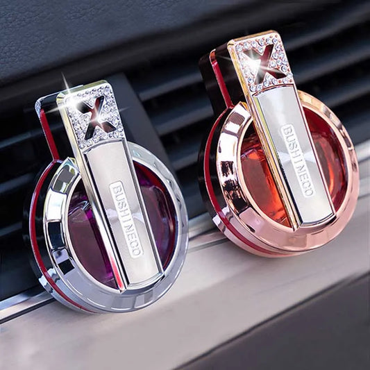 Diamond-Inlay Car Air Vent Perfume