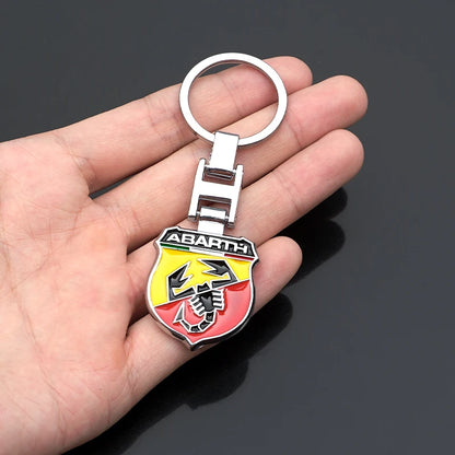 Abarth Metal Keychain 