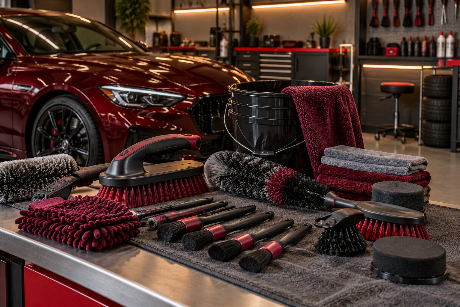 Bàn chải & bộ dụng cụ làm sạch — Cars Fanatics automotive collection