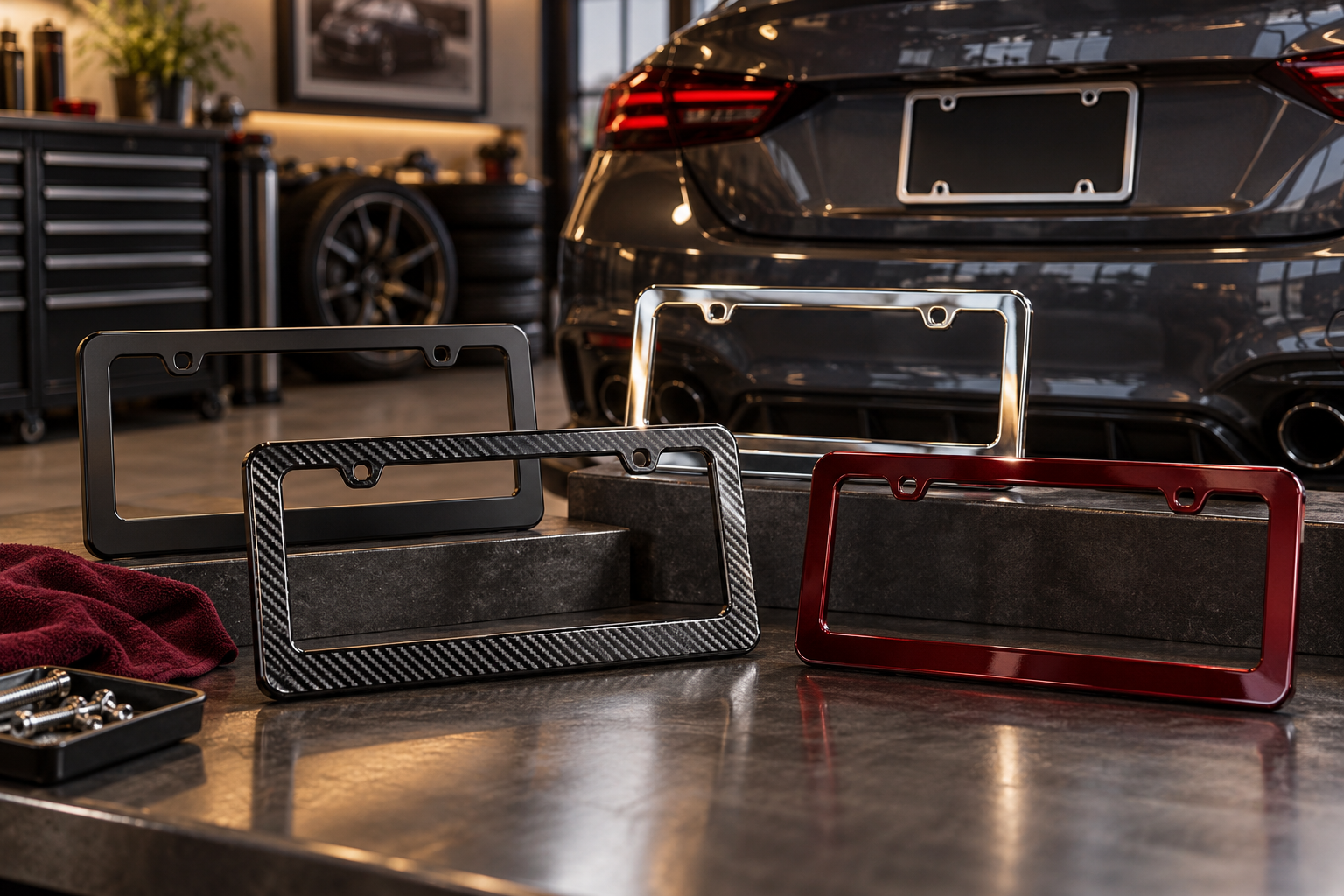 Khung biển số xe — Cars Fanatics automotive collection
