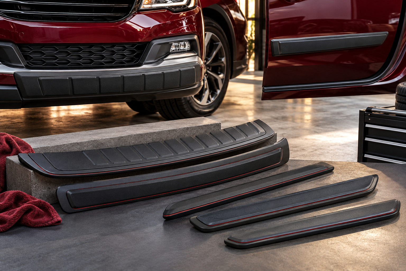 Protezioni per paraurti e portiere — Cars Fanatics automotive collection