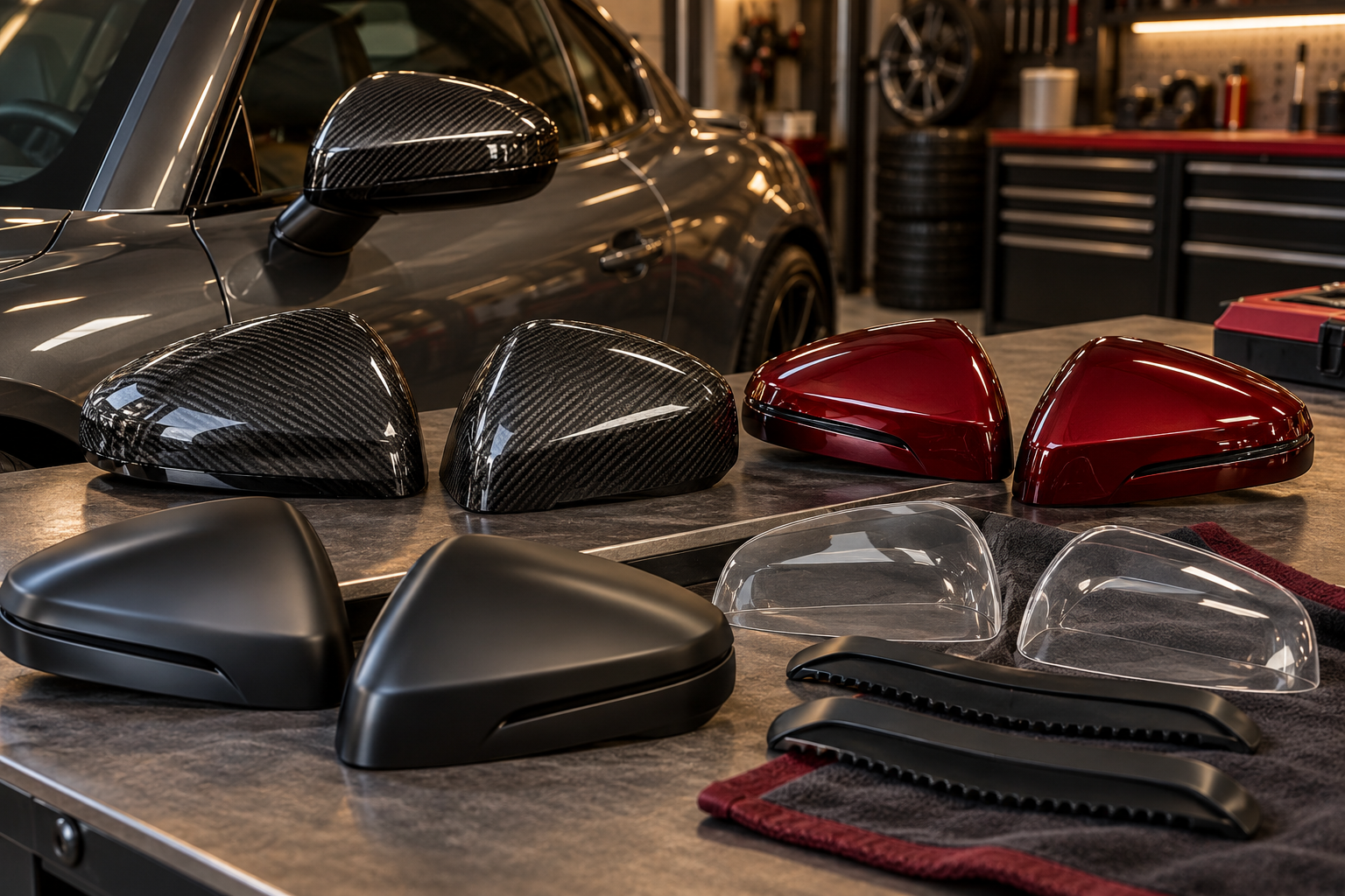 Capas e protetores de espelho — Cars Fanatics automotive collection