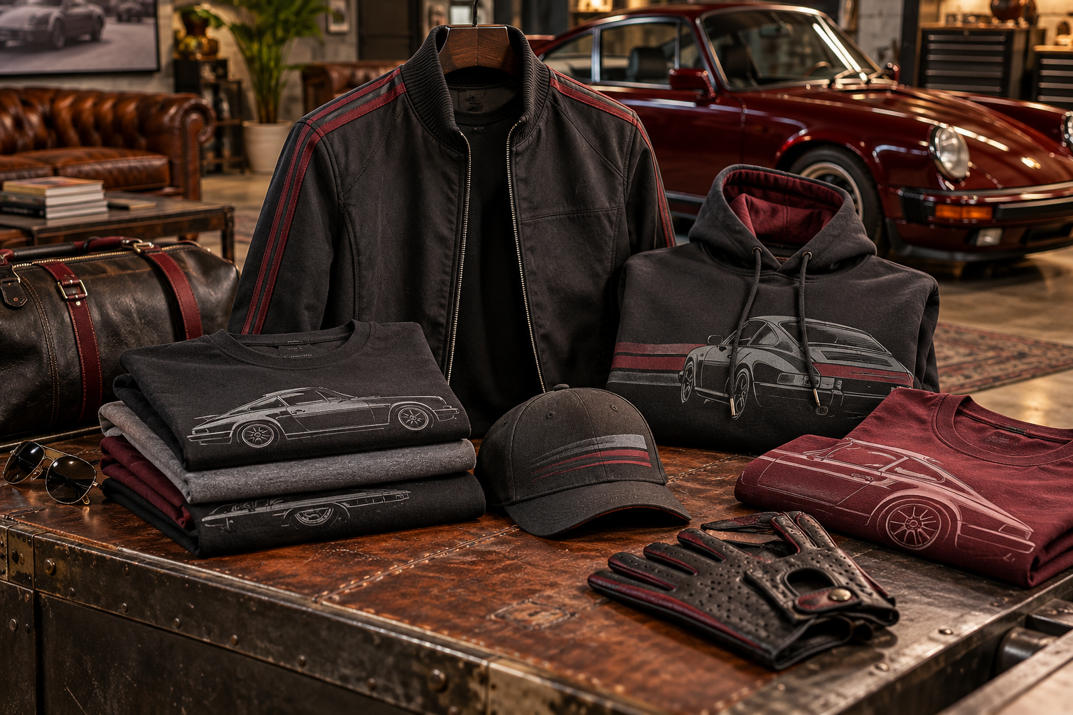Vêtements de style de vie automobile — Cars Fanatics automotive collection
