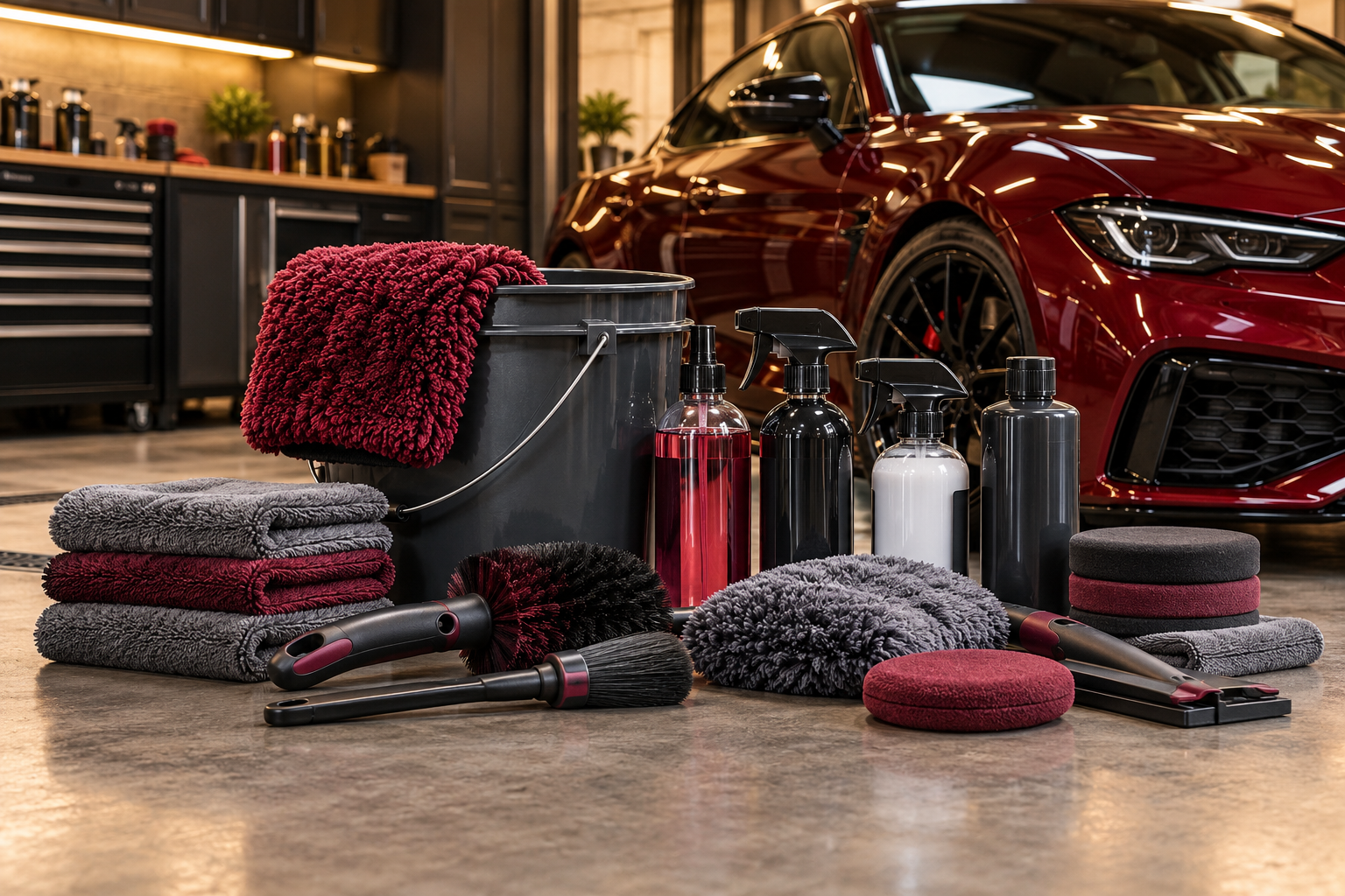 Les essentiels du nettoyage de voiture — Cars Fanatics automotive collection
